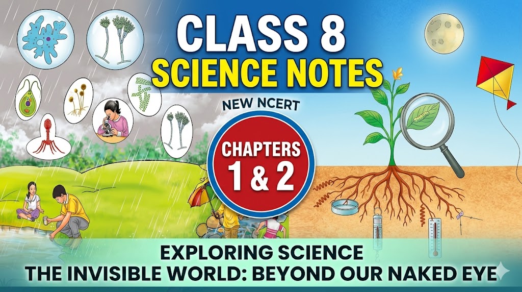 notes of class 8th science chapter 1 and 2(new ncert)